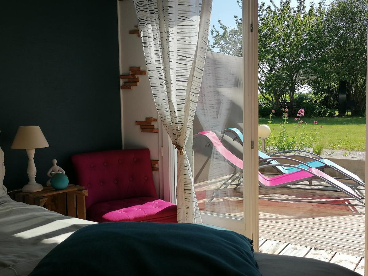 Gite 2 Pers Proche Plage Avec Jardin Clohars-Carnoët Esterno foto